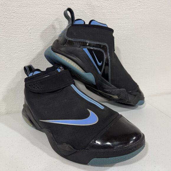 Nike Air Zoom Flight Club Black University Blue Glove Sz 13 354183-041 2009 main image 11